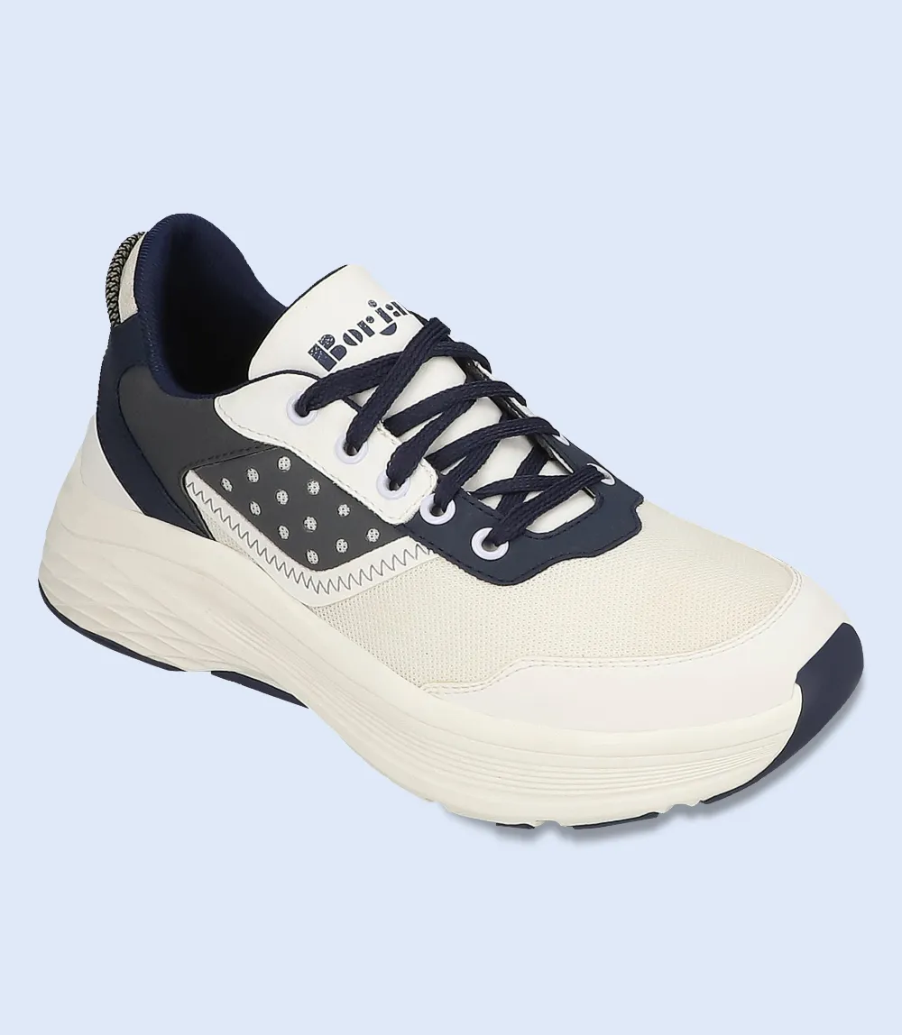 BM6722-WHITE-Men Sneaker