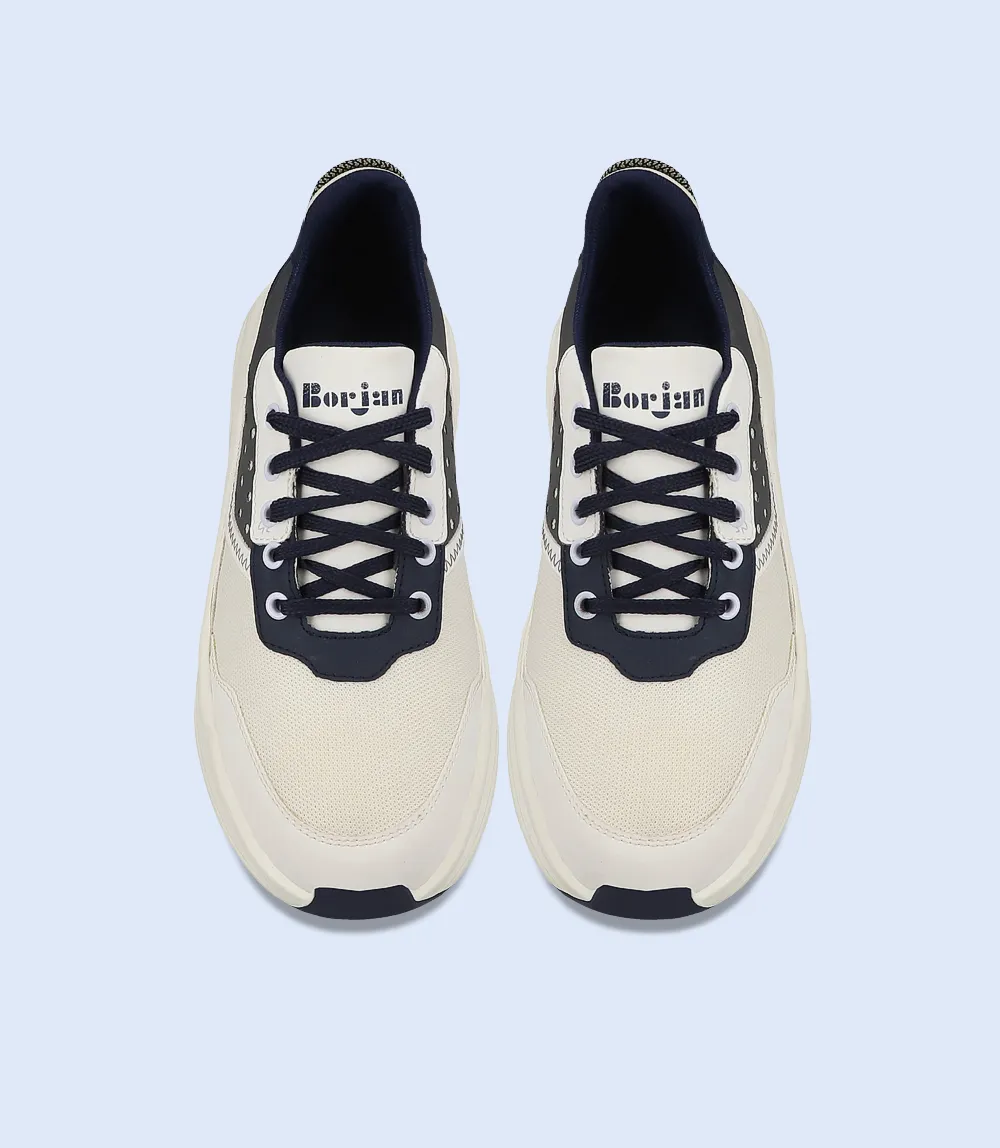 BM6722-WHITE-Men Sneaker